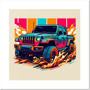 Jeep Gladiator Posters and Art